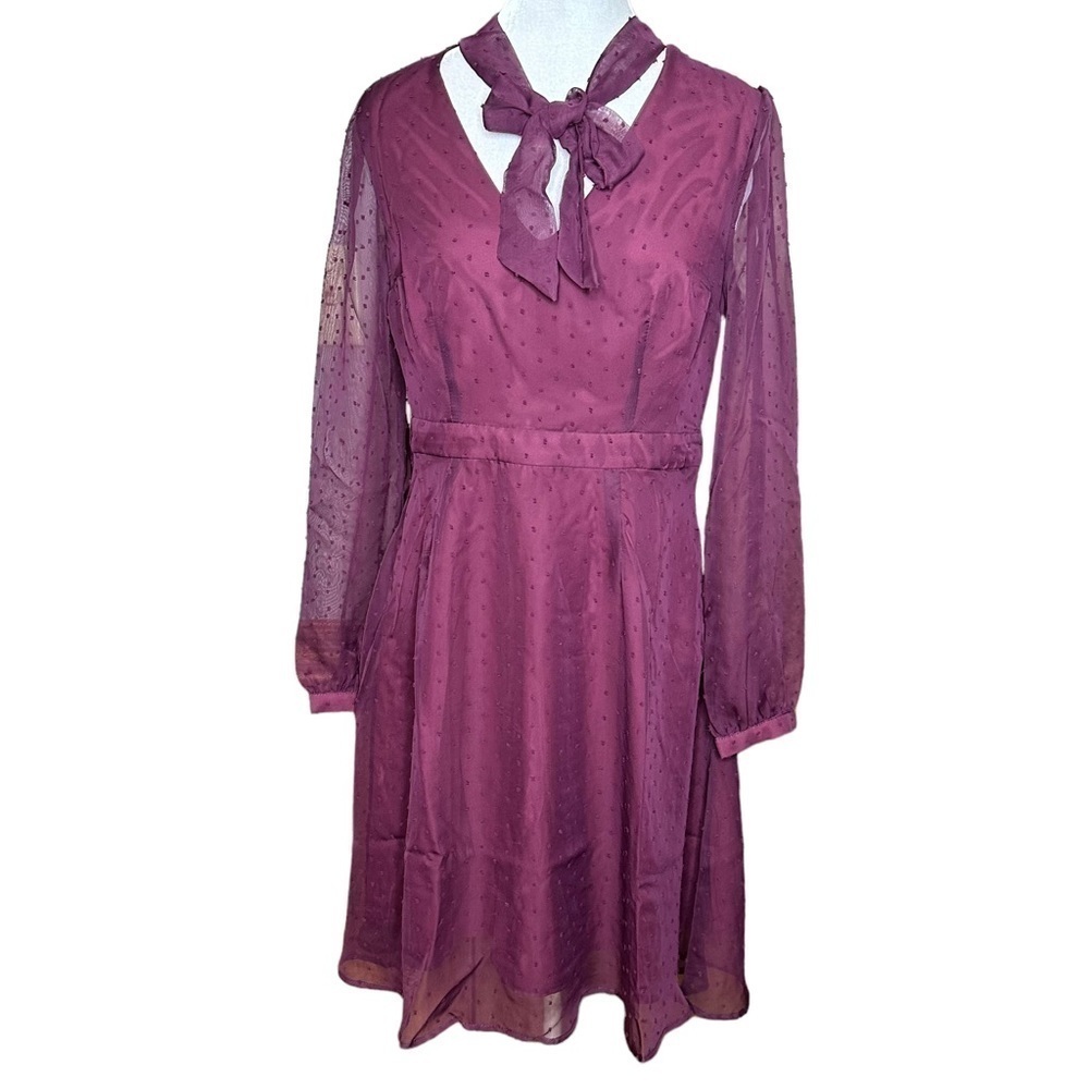 Modcloth Apogee Of Elegance Ling Sleeve Dress. Size 10